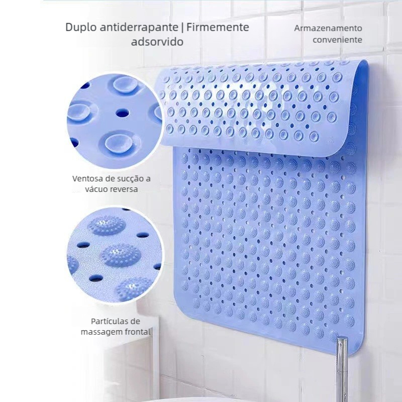 Tapete Quadrado para Chuveiro - Sem Cheiro, Ecológico e Antiderrapante Tapete Quadrado para Chuveiro - Sem Cheiro, Ecológico e Antiderrapante
