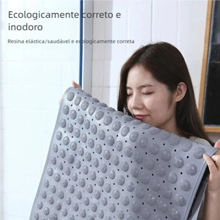 Capacho Ecológico para Banheiro - Antiderrapante, Quadrado e Inodoro em Oferta na Shopee