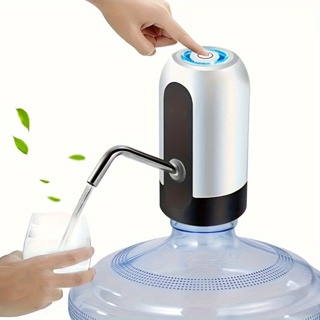 Bomba Elétrica De Galão Universal Com Carregamento USB Para Galão em Oferta na Shopee