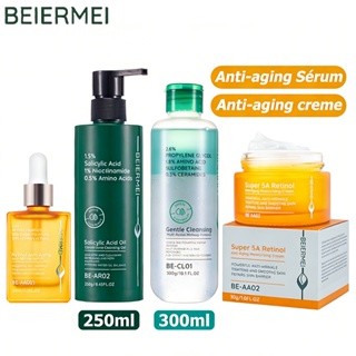 Kit Retinol Cuidados com a pele antirrugas reafirmantes hidratantes Niacinamida, ácido salicílico em Oferta na Shopee