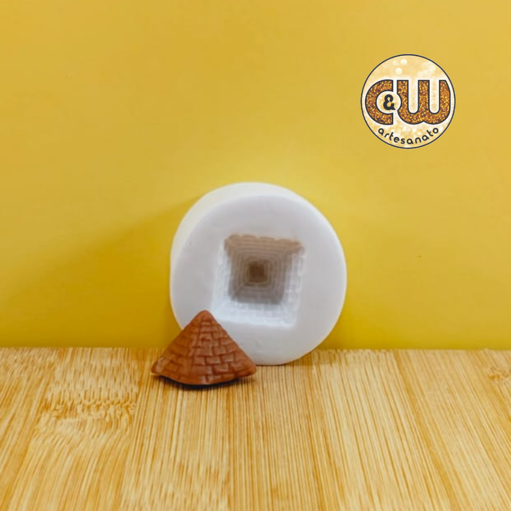 Molde de Silicone MINI Pirâmide do Egito