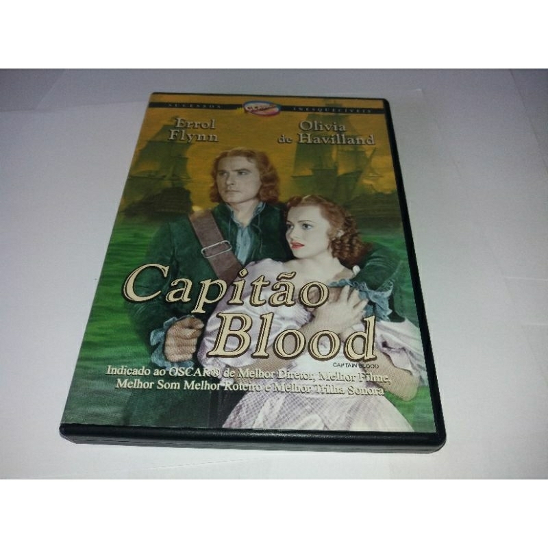 Dvd - Capitao Blood - 1935 - Errol Flynn - Olivia de Havilland
