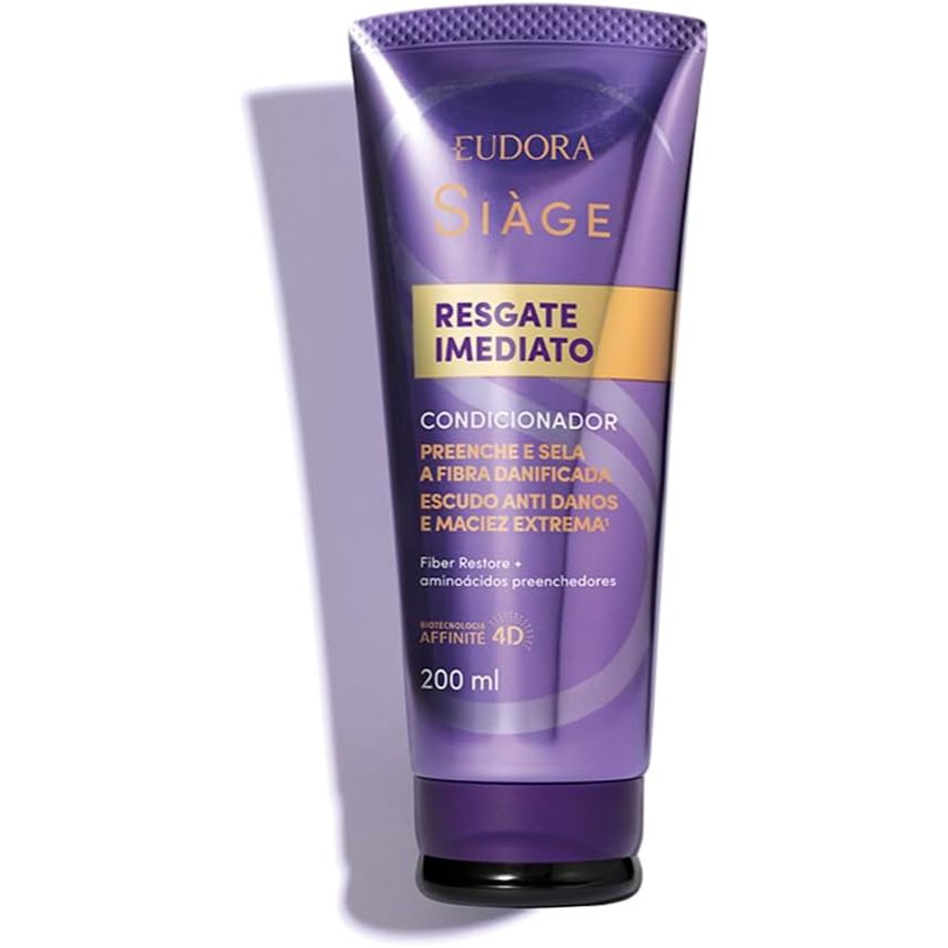 Condicionador Eudora  Siàge Resgate Imediato 200ml em Oferta na Shopee
