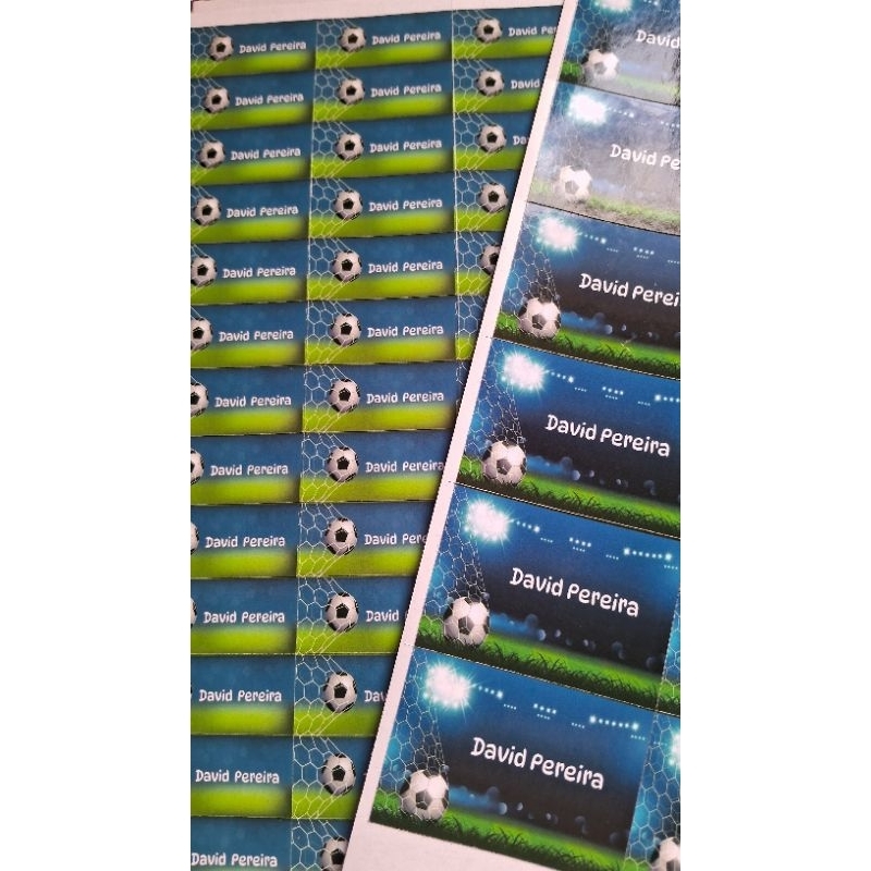 kit etiqueta escolar personalizado