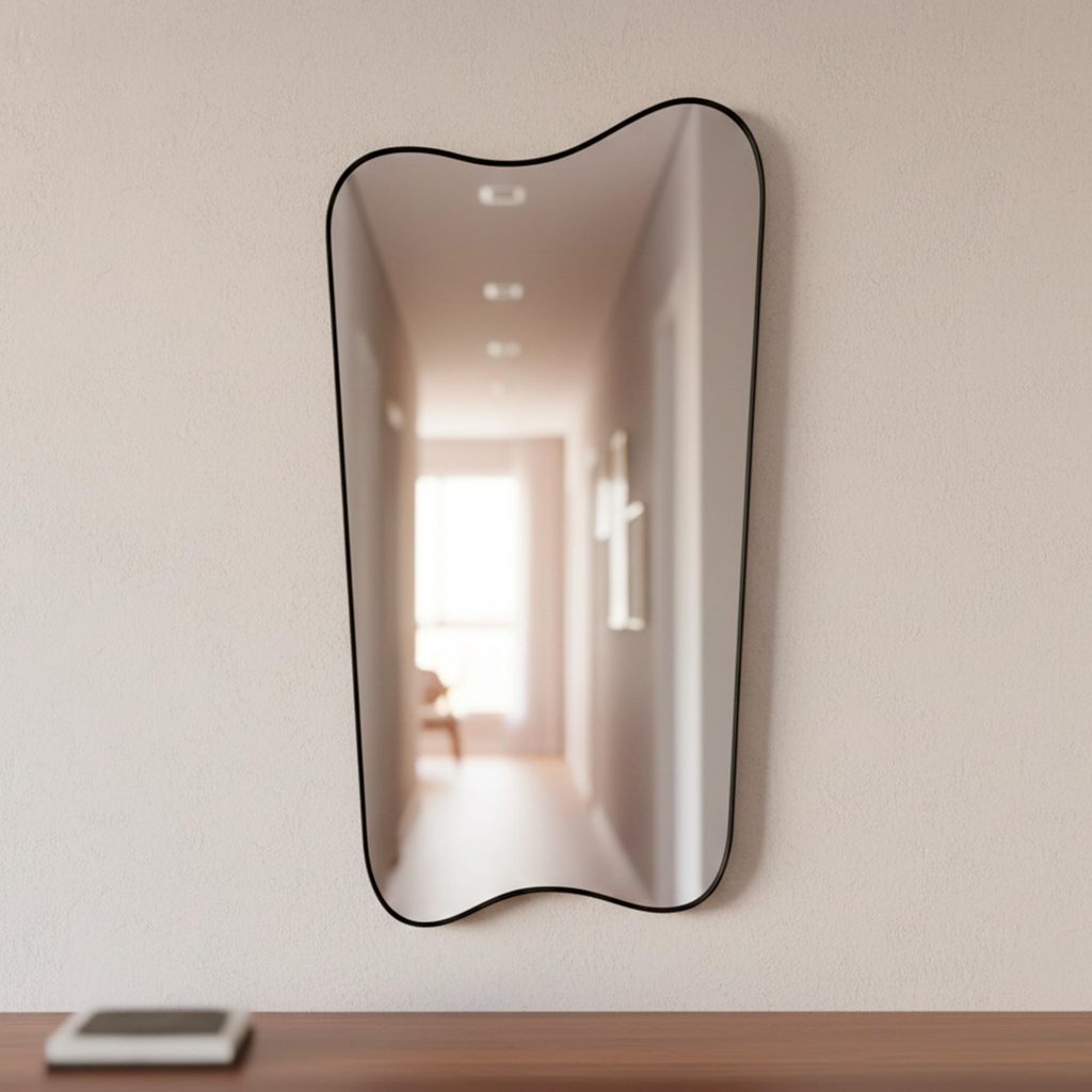 Espelho Do Pinterest Grande Orgânico 44x64cm - Modelo Cancun em Oferta na Shopee