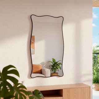 Espelho Para Salão De Beleza Orgânico 44x64cm - Mod Paris em Oferta na Shopee