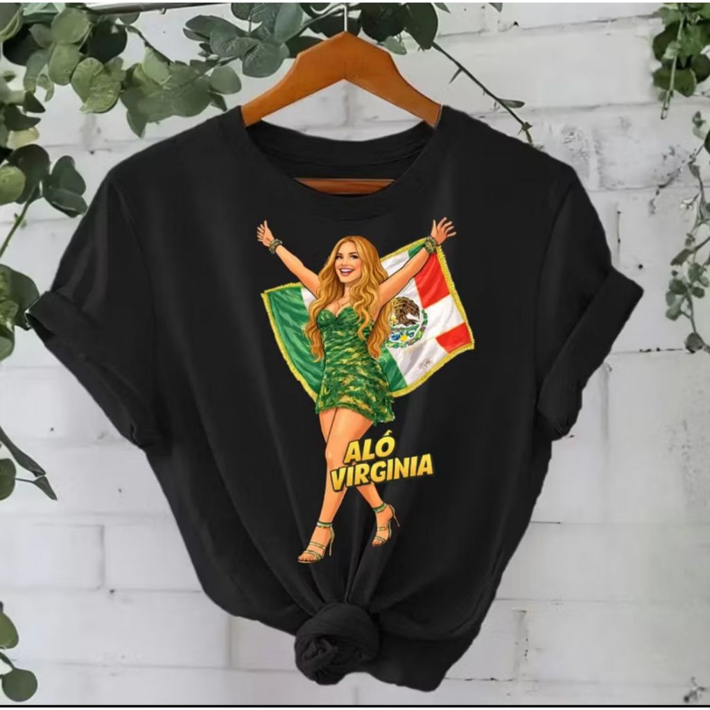 Camiseta Unissex Carnaval T-Shirt Virginia Bloquinho Digital 100% Algodão Soltinha Alo Virginia