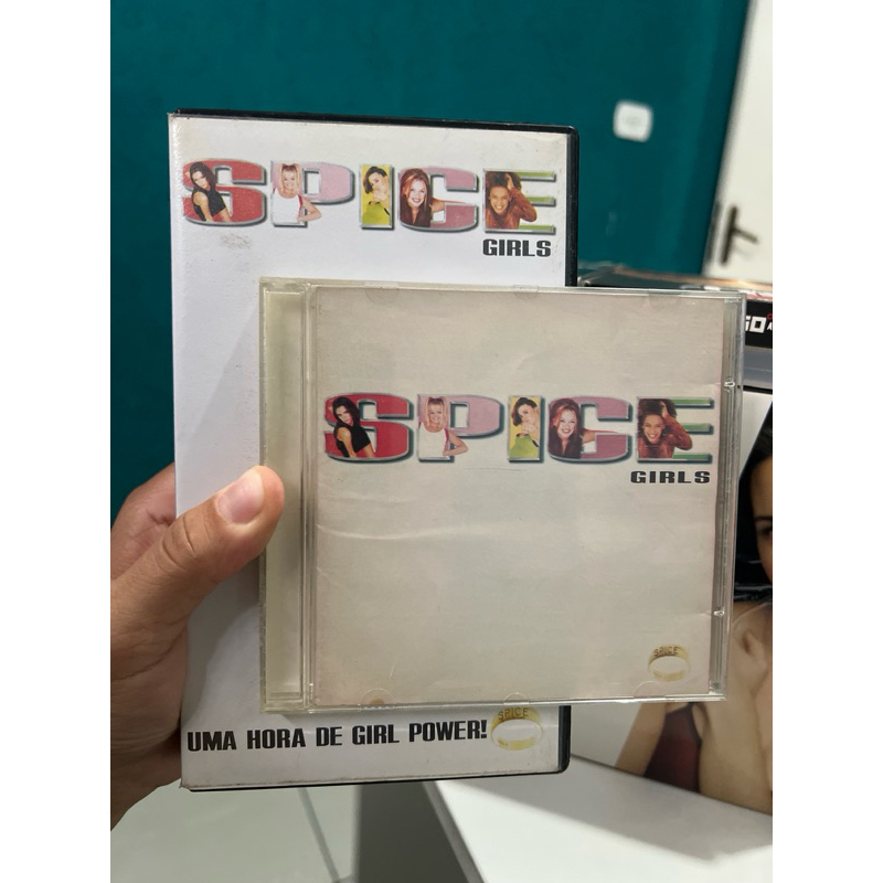 CD + VHS Spice Girls Original | Pop Internacional | Anos 90 | Girl Band Clássica