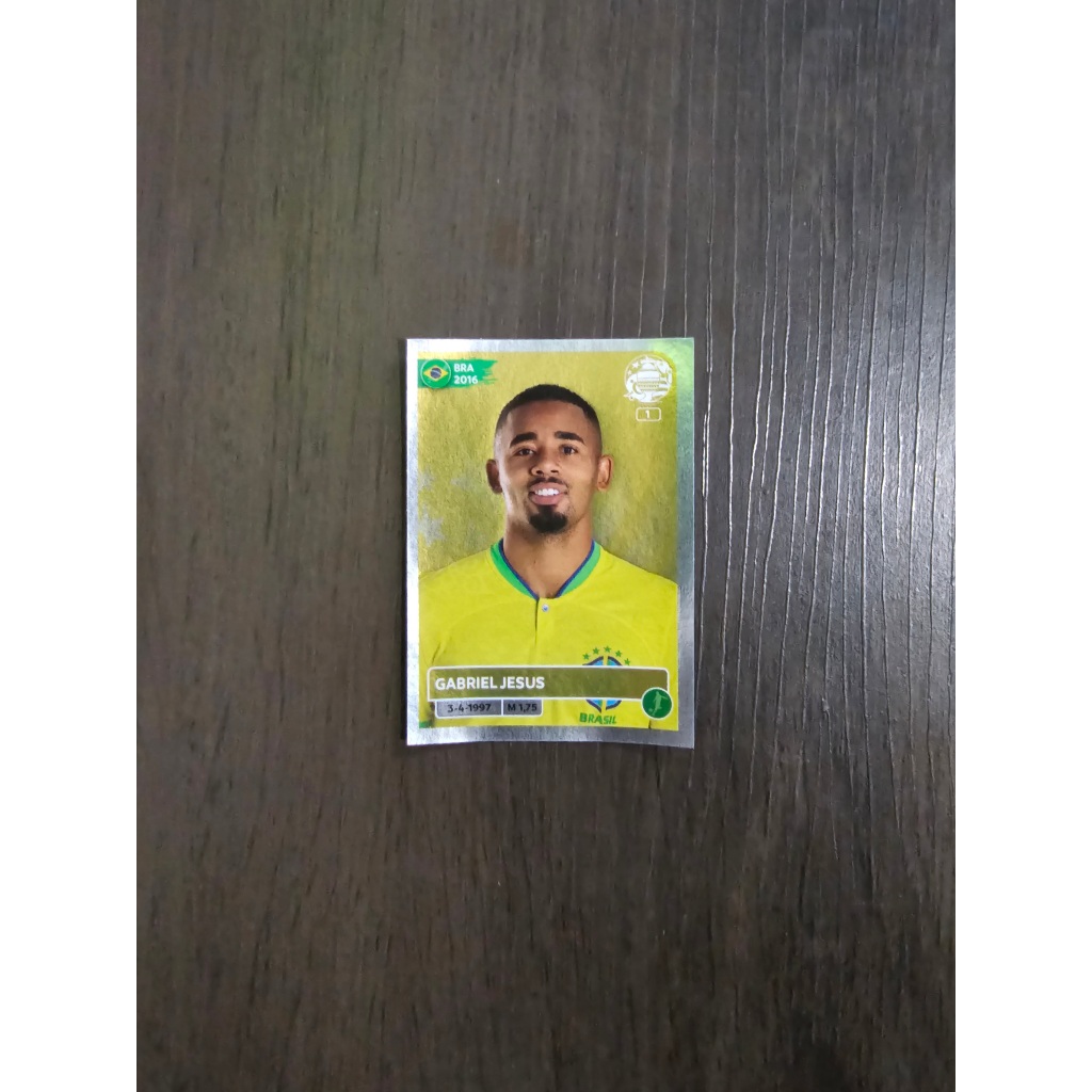 Figurinha Gabriel Jesus update - Copa América 2024