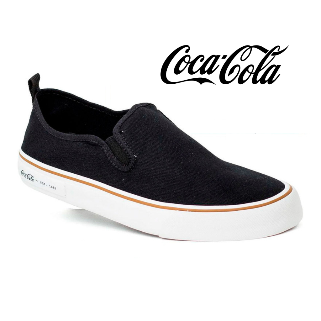 Tênis Masculino Casual Coca Cola Iate City Lona Original
