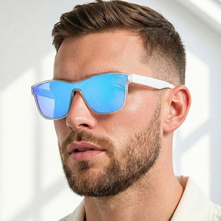 Óculos de Sol Malibu Esportivo Premium Acetato Moda Praia Verão Baixa Pace Blogueira Unissex Uv400 em Oferta na Shopee
