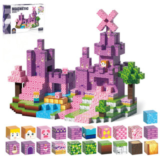 Blocos Magneticos Construção De Montar My Word 100 PEÇAS Menina Menino Bloco Construção