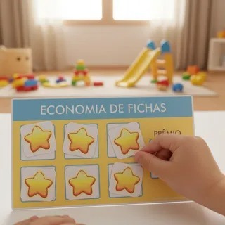 Pista Visual - Economia de Fichas Pequena em Oferta na Shopee