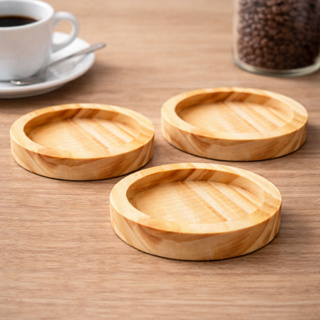 Pires Madeira Pinus Natural 11 cm Porta Copo e Xícara Mesa Posta em Oferta na Shopee