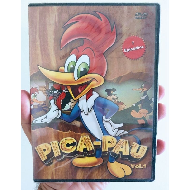 Dvd Pica-Pau  Volume 1 - Lacrado e Original  (RARIDADE)
