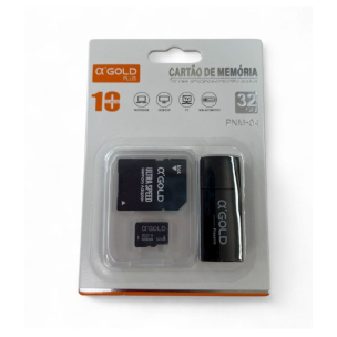 CARTÃO DE MEMÓRIA A´GOLD 32GB PNM-04