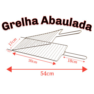 Grelha Dupla Reta Feita Aço Resitente Churrasqueira Churrasco Peixes Frango Carnes Legumes outros em Oferta na Shopee