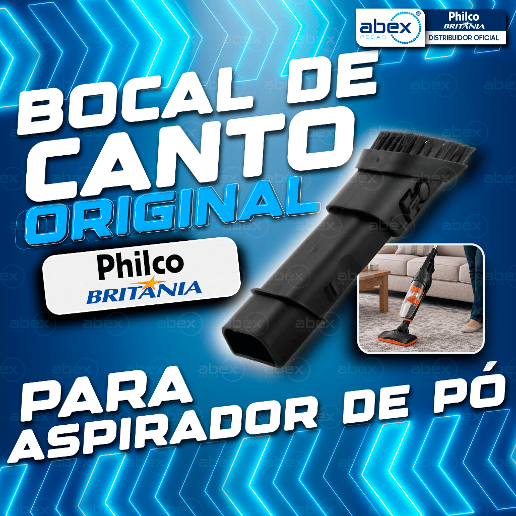 Bocal Aspirador De Pó Philco Ciclone Force 1250w PAS06 Acessório Para Canto Fresta Sofa Original