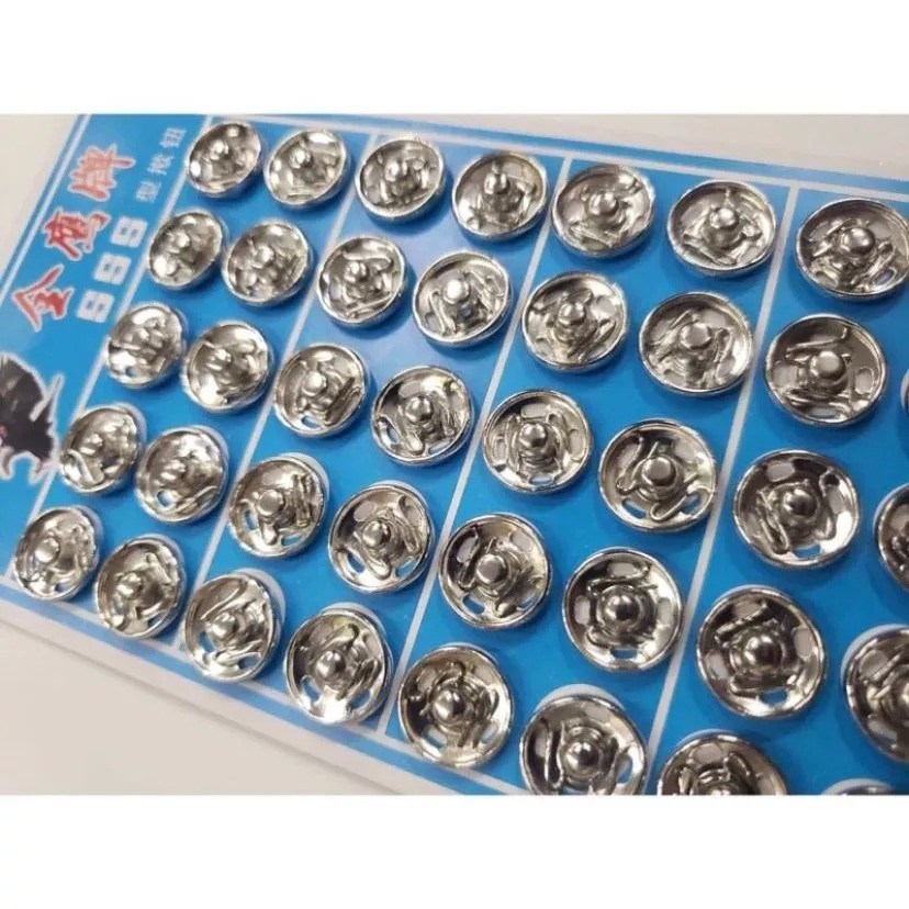 Colchete de Pressão latão para Costurar TODOS TAMANHOS