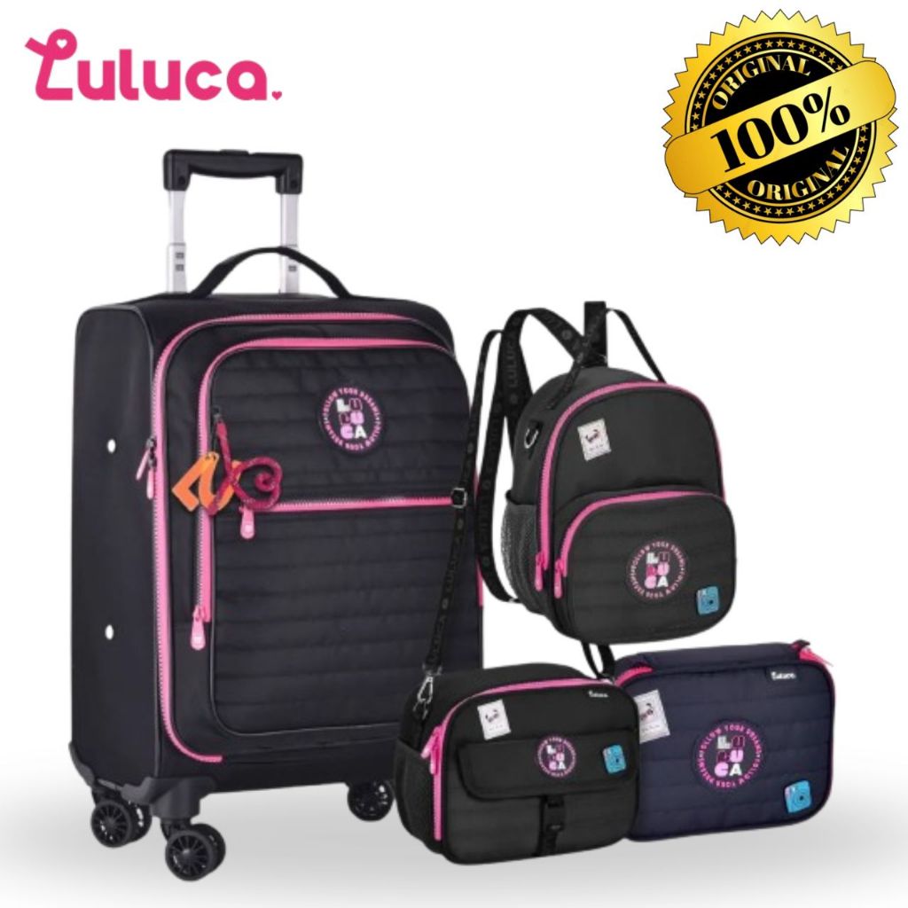Kit Mala Escolar Oficial Luluca | LU24683KT