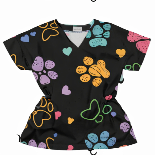 Scrub Blusa Bata Pijama Cirúrgico Gatos Cães Veterinário Microfibra Leve em Oferta na Shopee