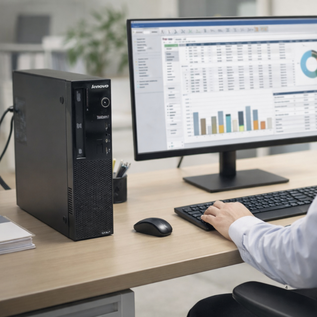 Pc Computador Lenovo Intel I5° 3 8gb 120 Ssd Office Edge72