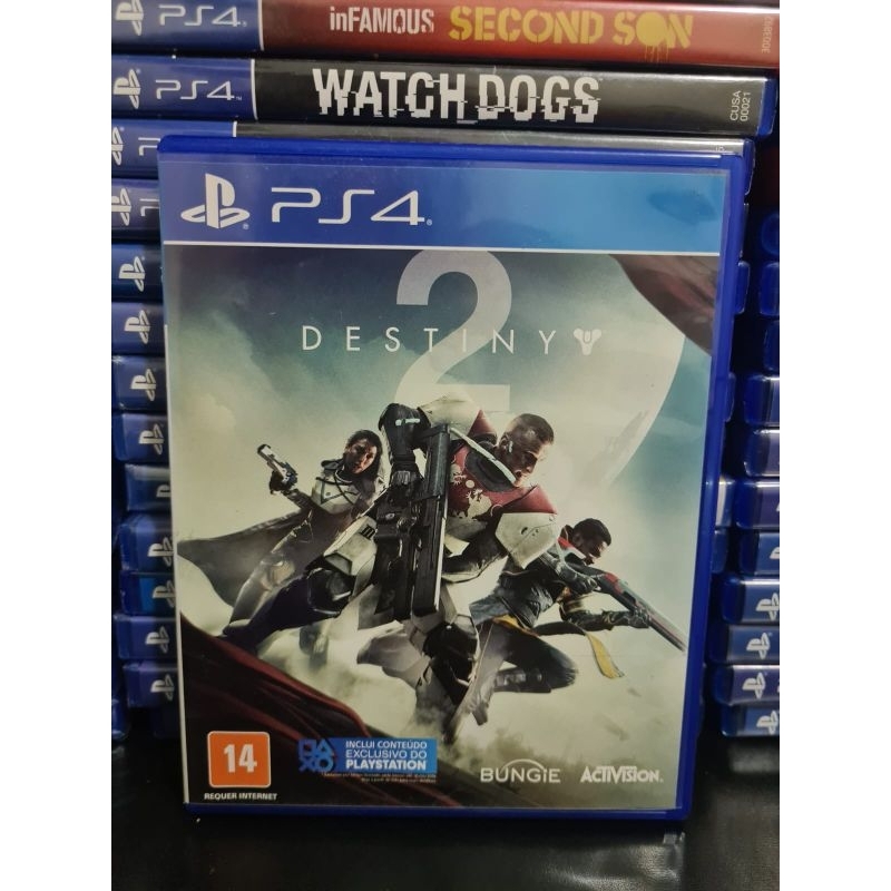 Destiny 2 midia fisica jogos ps4