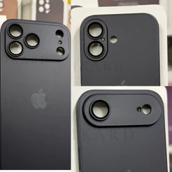 Capa Case De Vidro Com Proteção Lente Para Iphone 17 Iphone 17 Air Iphone 17 Pro Iphone 17 Pro Max