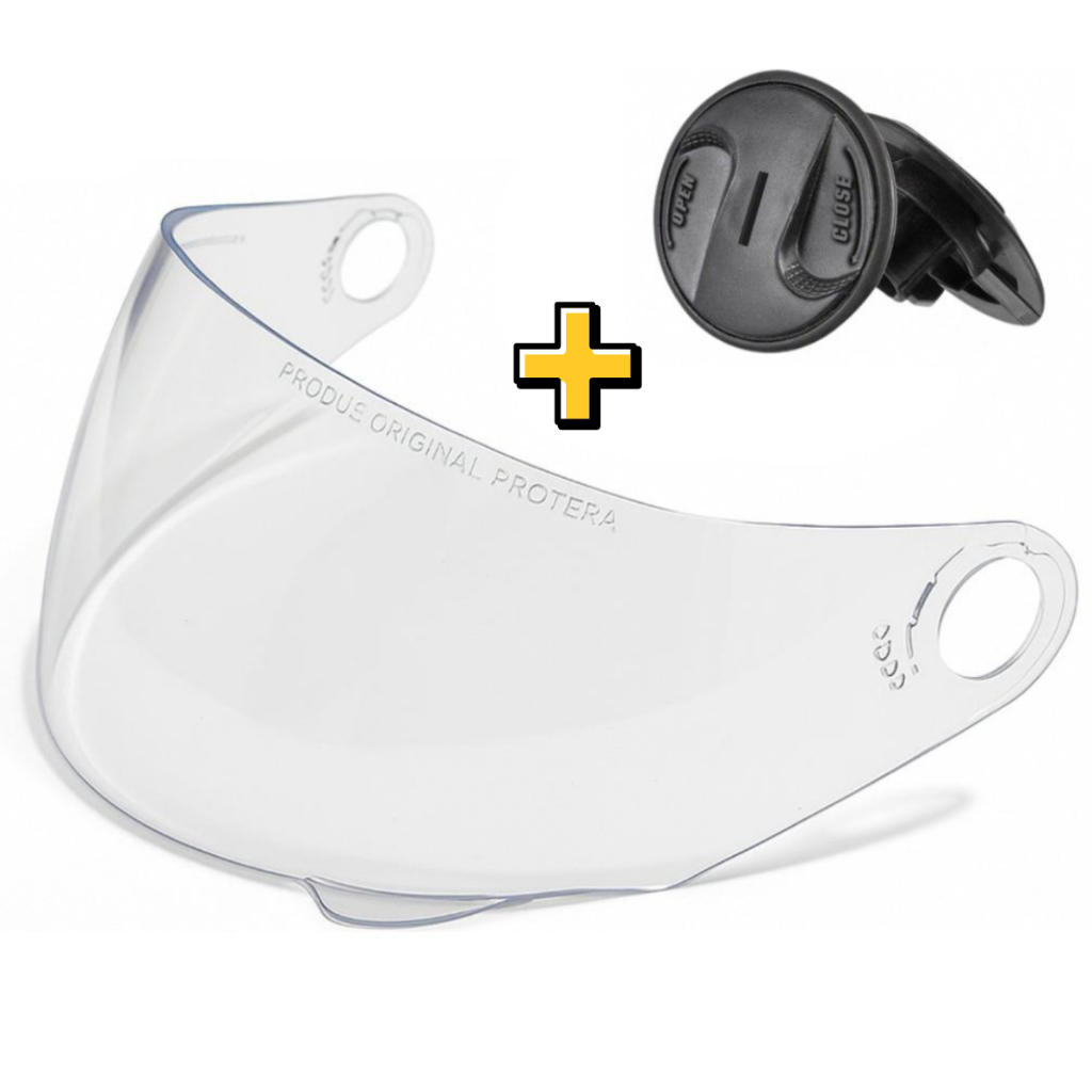 Viseira Capacete Liberty Four 4/5 R8 Pro Tork Cristal Fumê Kit Reparo em Oferta na Shopee