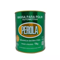 Massa De Polir N2 Automotiva Branca Extra Fina Pérola 1kg