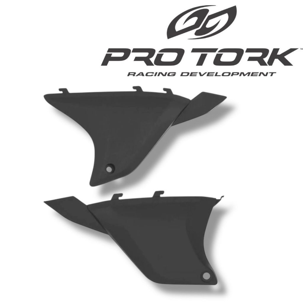 COMPLEMENTO TAMPA LATERAL BIZ 125 11-17 KS-ES-EX /BIZ 100 12-13 - ( PRETO INJETADO ) - PRO TORK