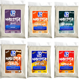 Massa de Pesca JR Pesca Massa Mardita 3 em 1 Sabores 500g em Oferta na Shopee