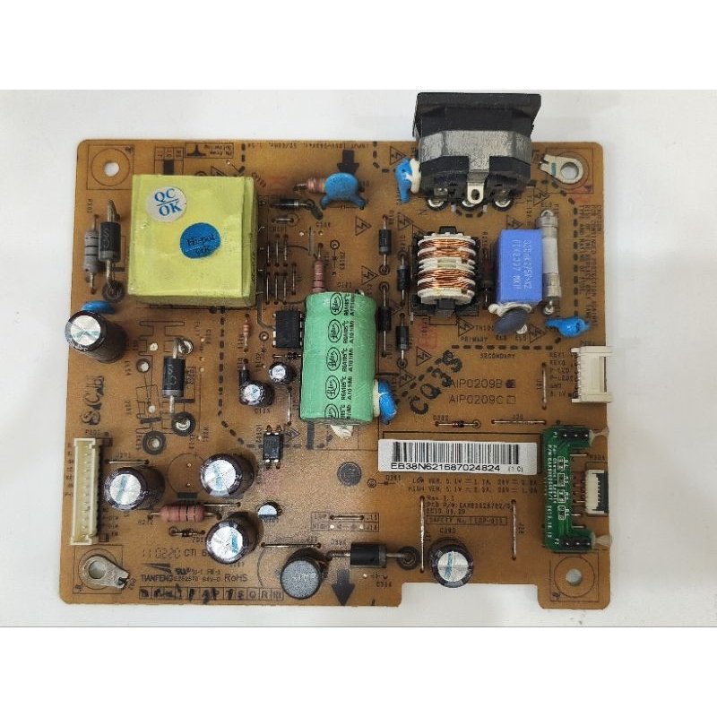 placa fonte monitor LG e2041s aip0209b