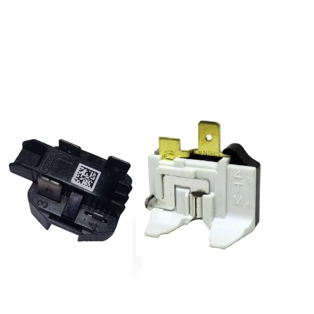 Kit Relé Ptc Partida 3 Terminais + Prot Ptc Embraco Tecumseh