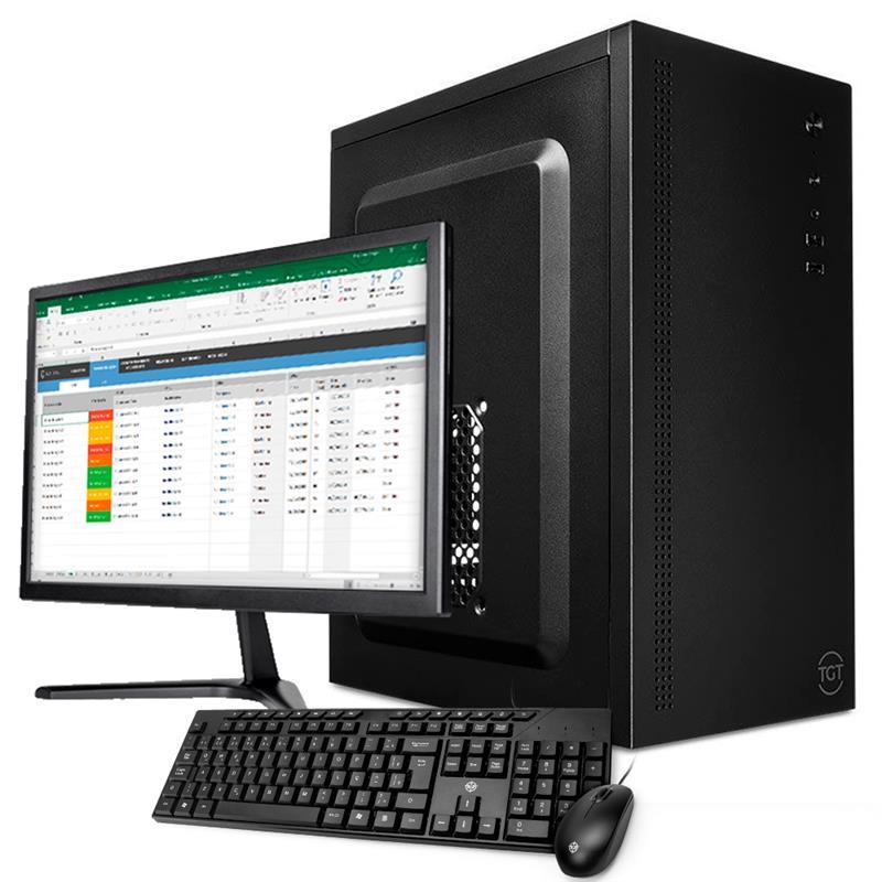 Computador Home Essential S, Intel i5 4ª, 16GB DE RAM, SSD 480GB, Completo com Monitor e Periféricos + Adaptador WI-FI