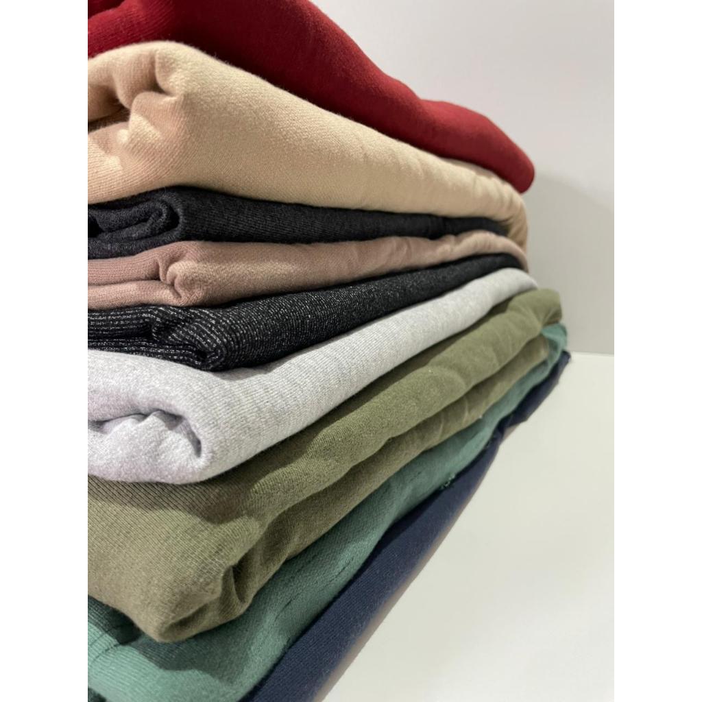 Retalho Moletom - Moletinho Liso Sem Felpa - Bermuda, Calça, Blusas - 2,8 mt no kg