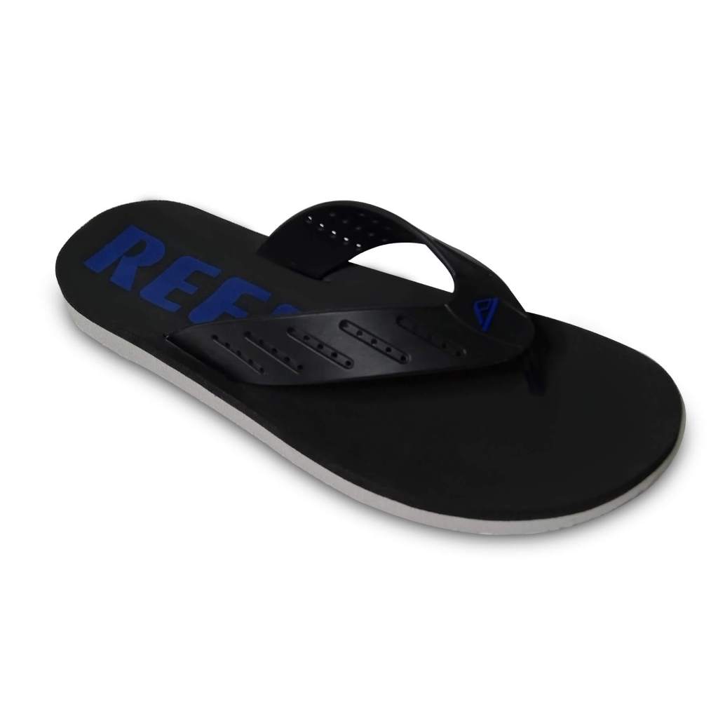 Chinelo Sandália Reef Jet Smoothy Masculino Feminino Preto