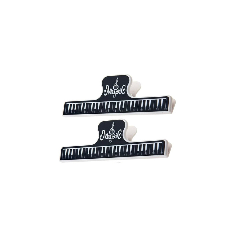 Clipe Grande para Partitura Kit 2 Unidades em Oferta na Shopee