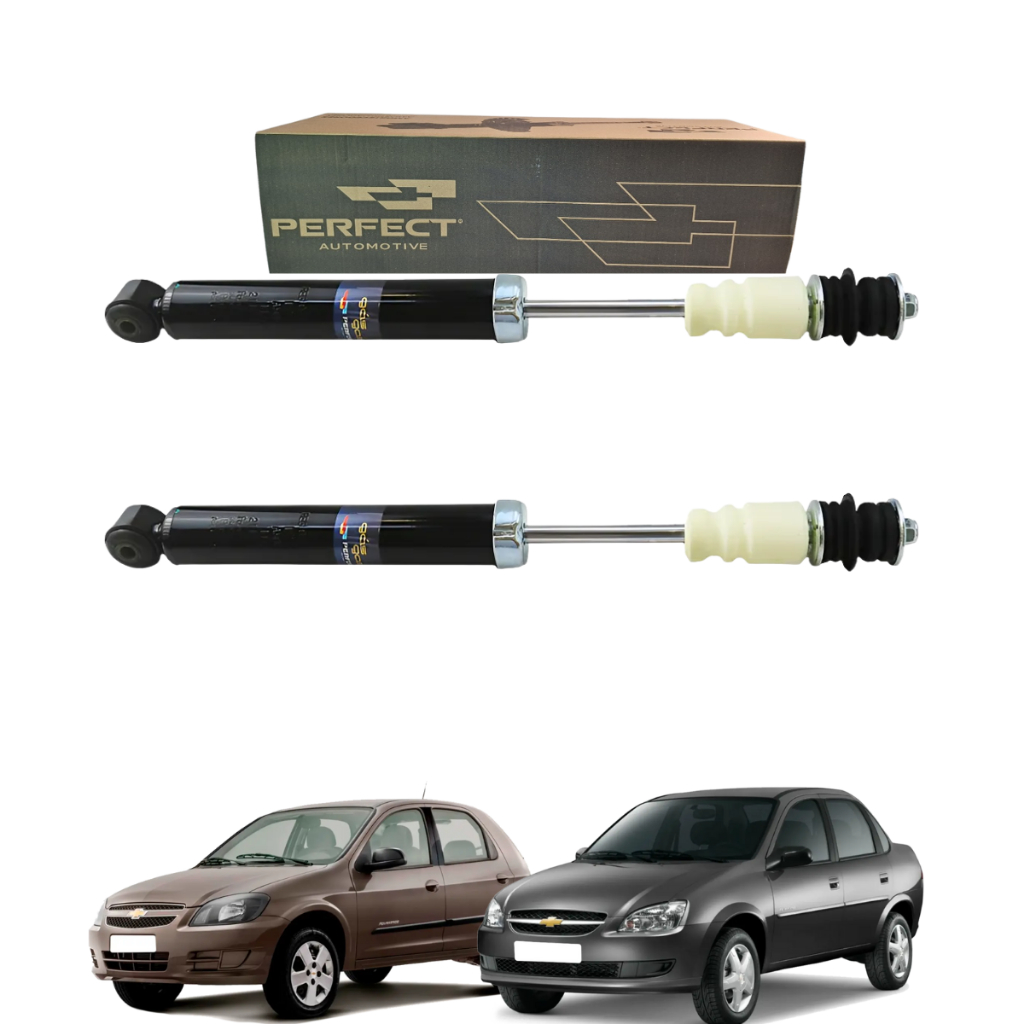 Par Amortecedor Traseiro LD/LE Celta Corsa Prisma Corsa Classic Perfect em Oferta na Shopee
