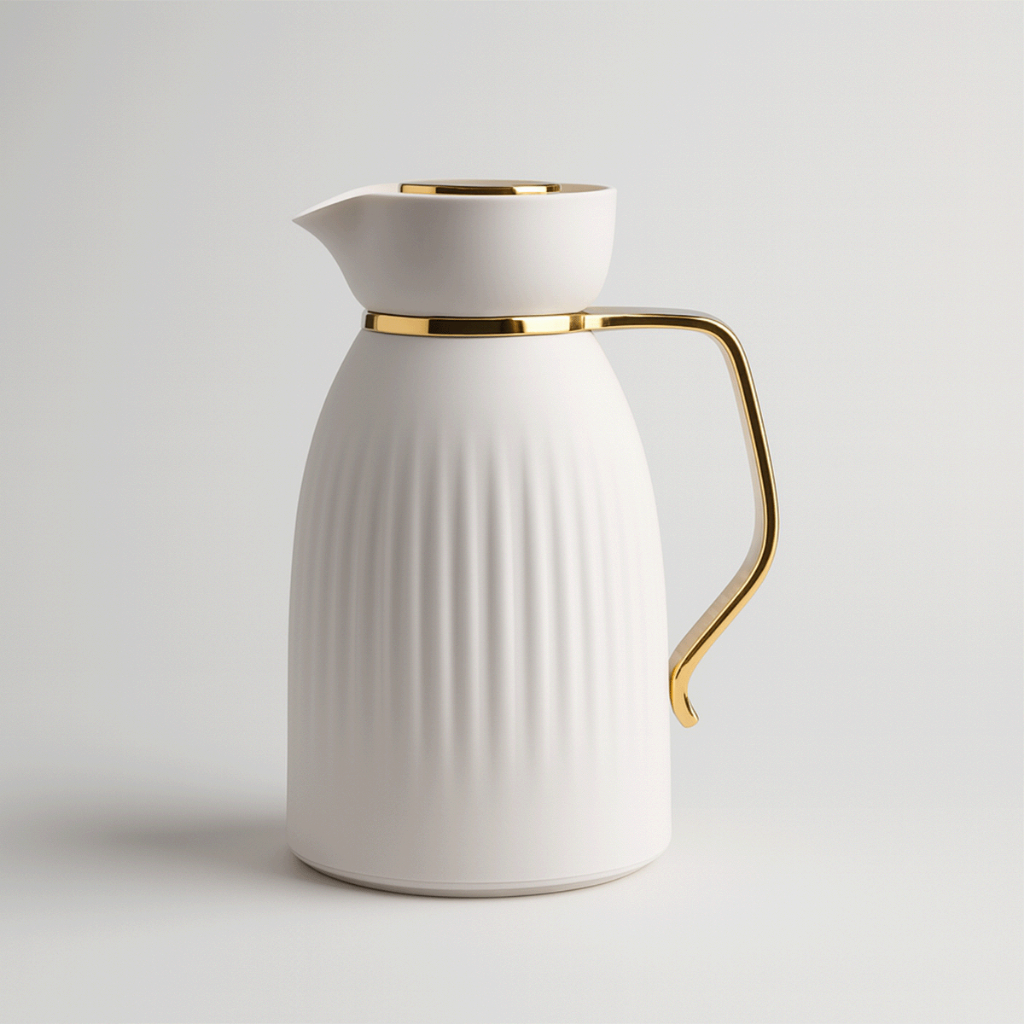 Garrafa Térmica Café 1 Litro Click Abre e Fecha Premium