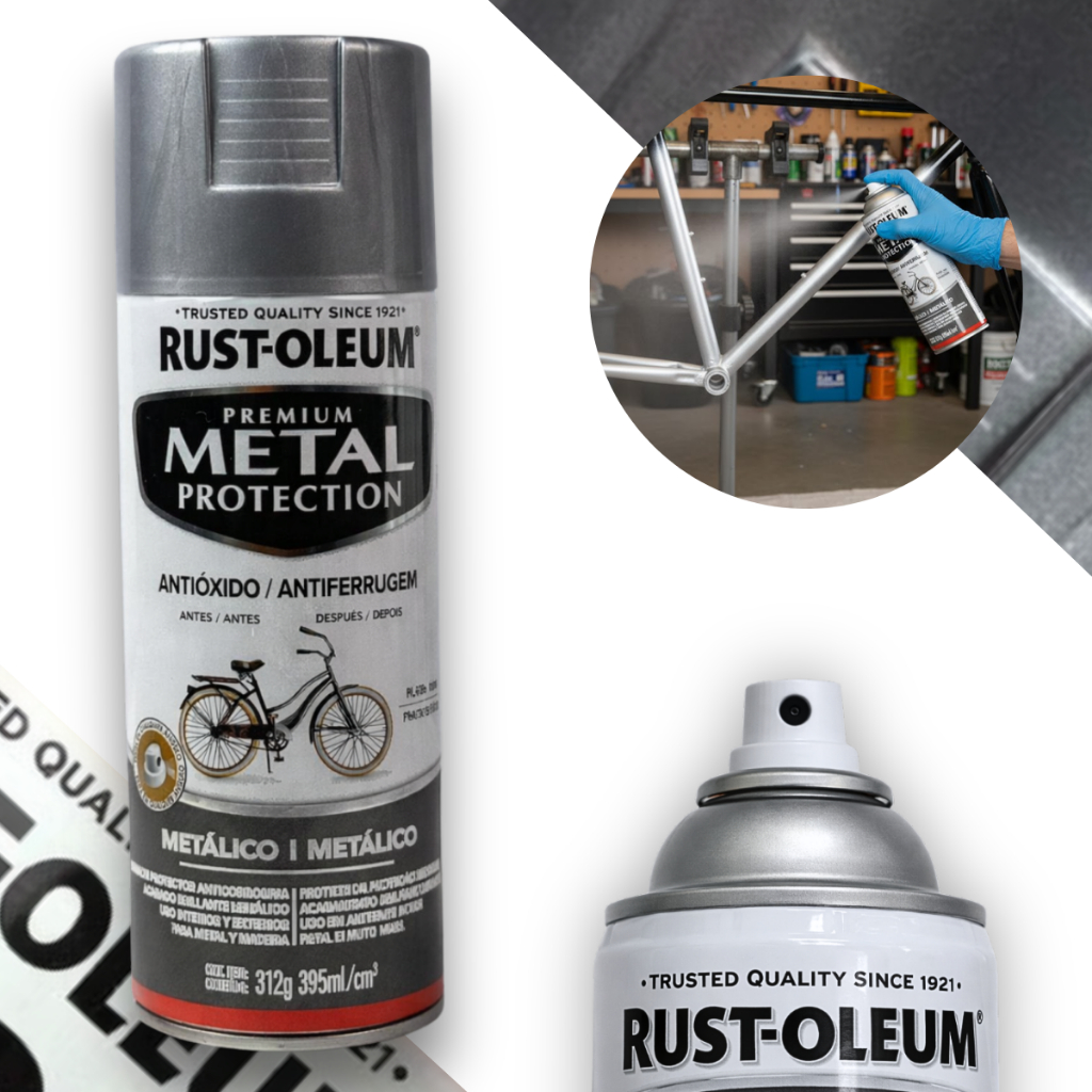 Spray Antiferrugem Prata Metálico Metal Protection Rust Oleum em Oferta na Shopee