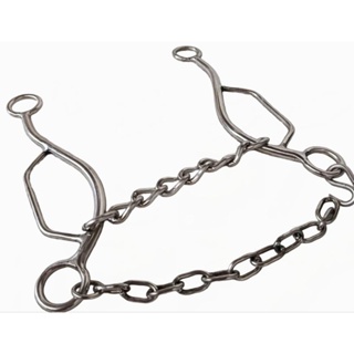 Bridão levantador de corrente inox cavalo vaquejada em Oferta na Shopee