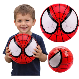 Bola Futebol Homem Aranha Infantil Couro Sintético Spiderman