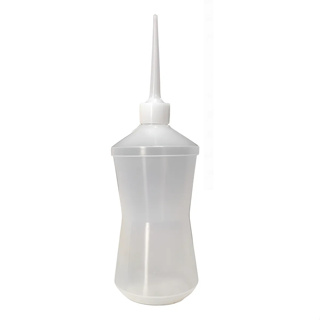 Frasco Almotolia Branca Transparente Bico Reto - VARIOS TAMANHOS (1 UNIDADE) em Oferta na Shopee