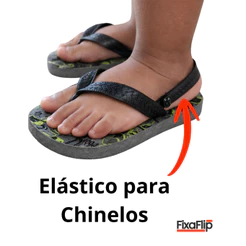 Tira Elástico para Chinelo não cair - FIXAFLIP 1 PAR