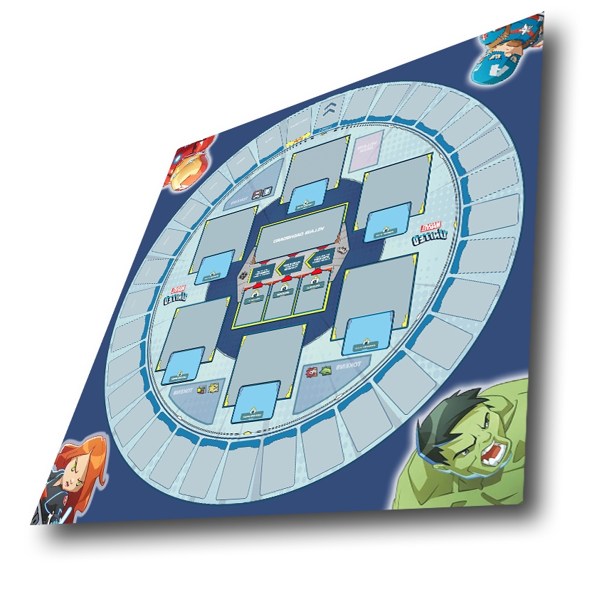 Playmat Marvel United Boardgame em Tecido