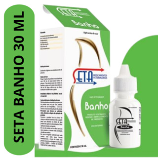 Seta Banho 30ml Suplemento Vitaminico Para Todas As Aves em Oferta na Shopee