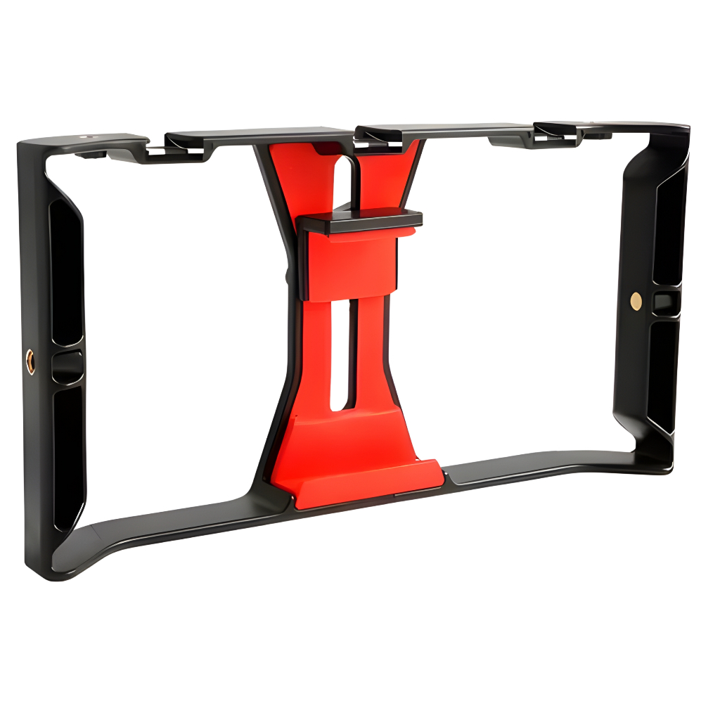 Estabilizador Gaiola Para Celular Suporte de Mão Gravação Vídeo Filme Cage Portátil Vlog Youtuber