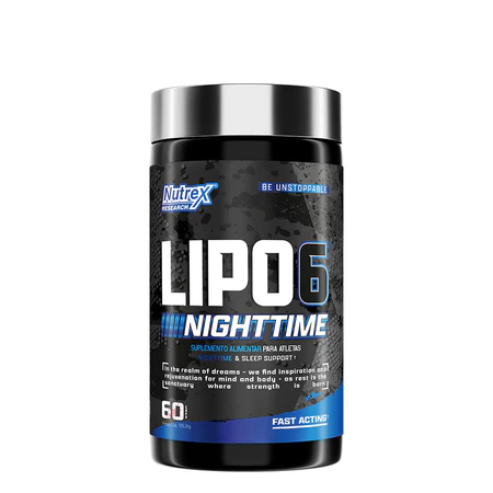 Termogênico Lipo 6 Nighttime 60 Caps Nutrex Research Sem Sabor Sem Cafeina em Oferta na Shopee