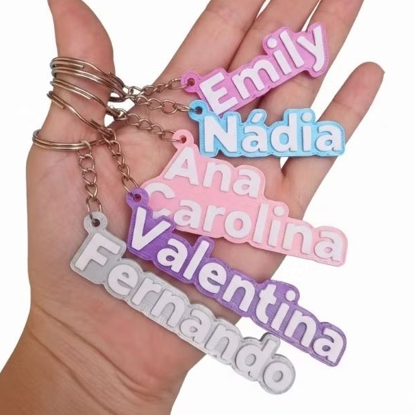 kit chaveiros personalizados colorido para identificação escolar, estojo, TAG mochila, lembrancinhas para aniversário.
